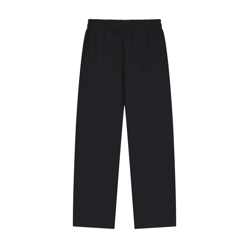 Black Cross Baggy Sweatpants