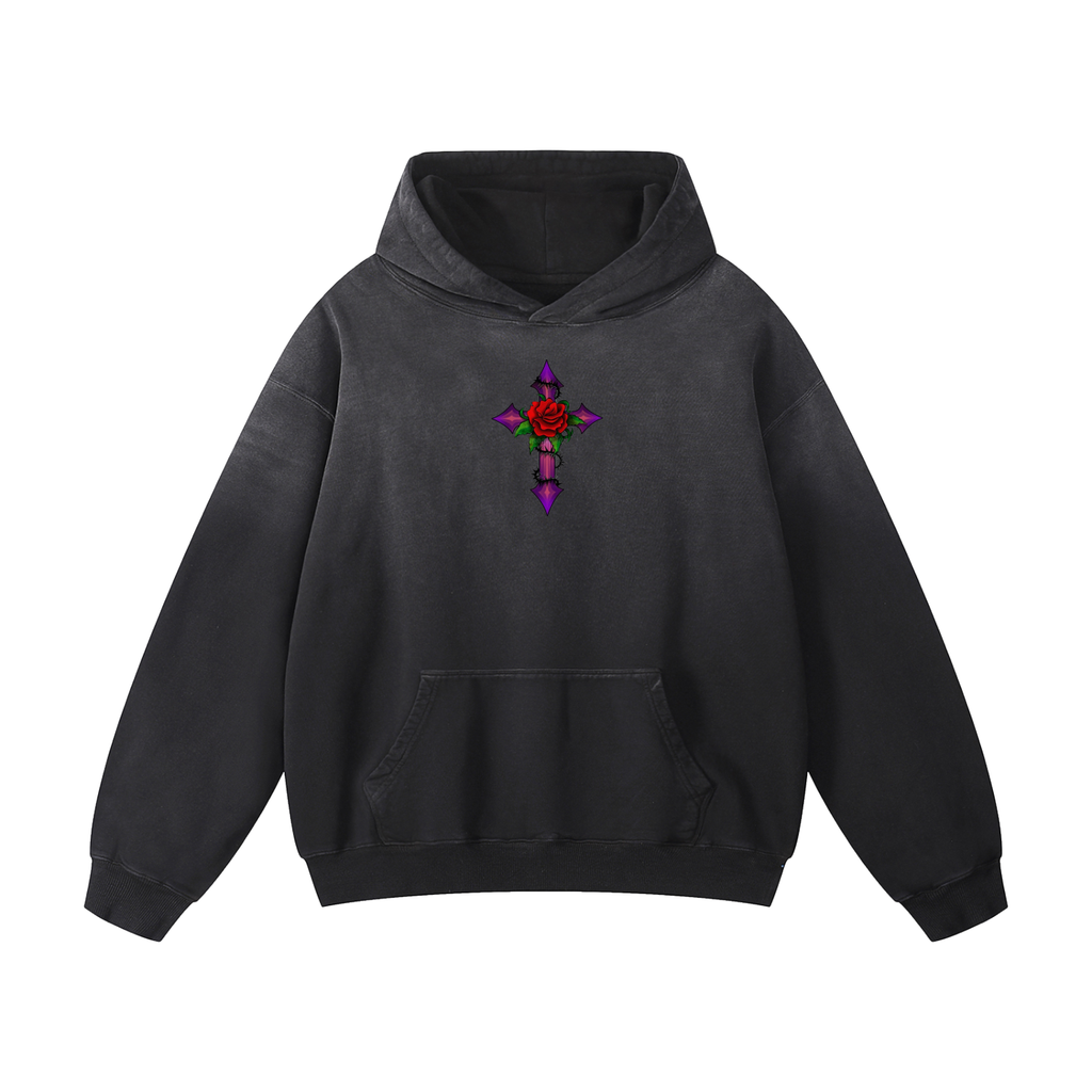 Madonna City Virgin Mary Black Hoodie
